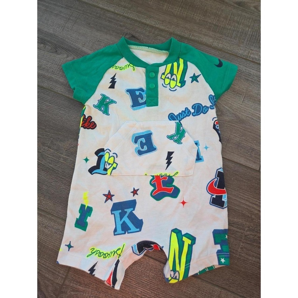 Nike baby boy romper 3‎ mos